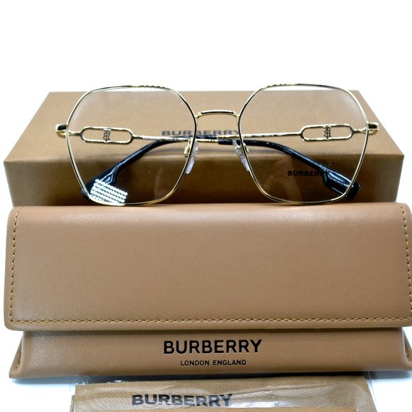 Burberry Accessories - NEW BURBERRY BE1361 CHARLEY 1109 GOLD AUTHENTIC EYEGLASSES FRAME RX 56-1…